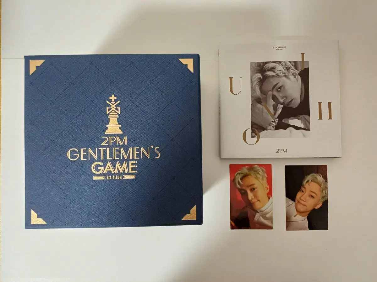 2pm 준호 GENTLEMEN'S GAME 준호한정반